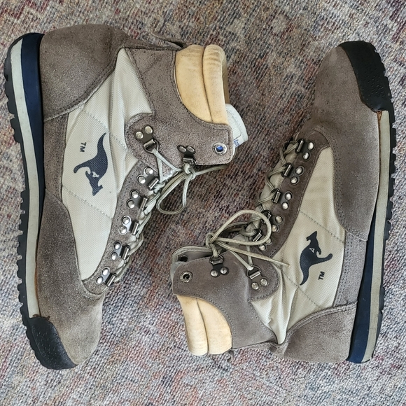 kangaROOS Shoes Vintage Rare 9s Kangaroos Hiking Boots Sneakers Size 2 Btd 6151 Poshmark